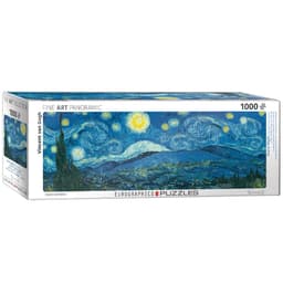 Pusle 1000 tk panoraam Starry Night by van Gogh
