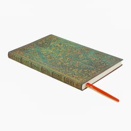 2027 Kalendermärkmik Paperblanks 18-kuud, Emerald Flower