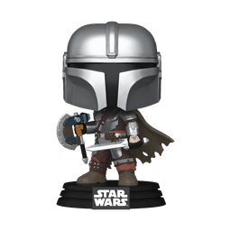 FUNKO POP! Star Wars: Mandalorian & Grogu - The Mandalorian (Dual Wield)
