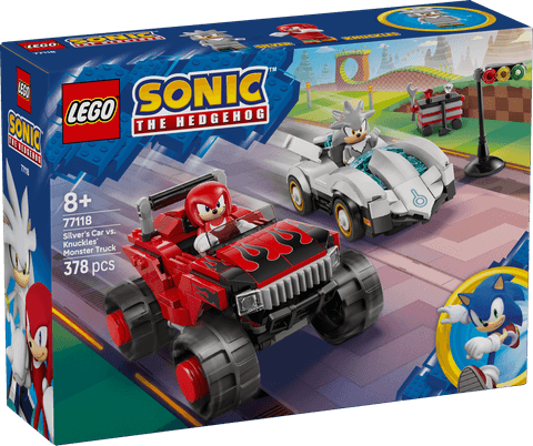 LEGO Sonic Silveri auto vs. Knucklesi hiigelveok