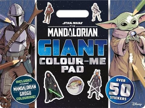 Star Wars The Mandalorian: Giant Colour-Me Pad