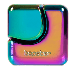 Bopster Spinner kuubik, Mitmevärviline metallik