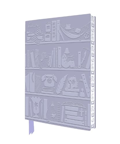 Moomin Bookshelves Artisan Art Notebook (Flame Tree Journals)