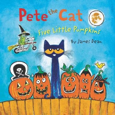 Pete the Cat: Five Little Pumpkins Board Book (Pete the Cat)