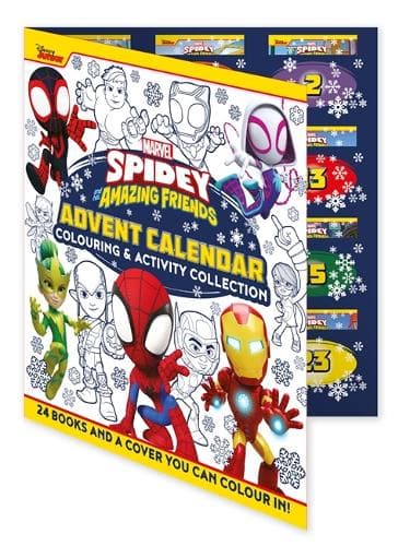 Marvel Spidey and his Amazing Friends: Advent Calendar Colouring & Activity Collection