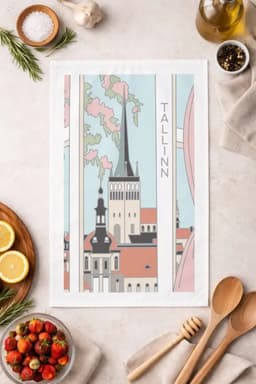 Köögirätik - vaade Tallinnale