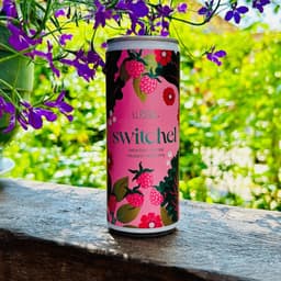 Rabarberi-vaarika Switchel 250ml