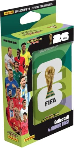 FIFA World Cup Adrenalyn XL 2026 Pocket Tin komplekt