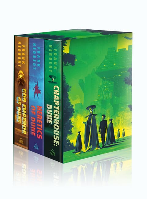Frank Herbert´s Dune Saga Books 4-6 Deluxe Hardcover Boxed Set