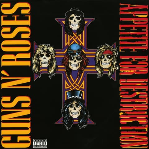 LP Guns N´ Roses - Appetite For Destruction