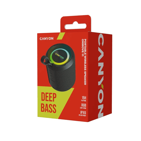 Canyon Kaasaskantav Juhtmevaba kõlar OnMove 11, Must