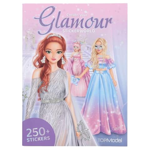 TOPModel Kleebiseraamat Stickerworld Glamour 2026