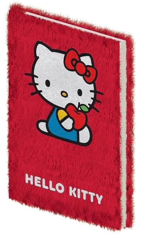 Märkmik  Hello Kitty A5 Plush Notebook Casebound