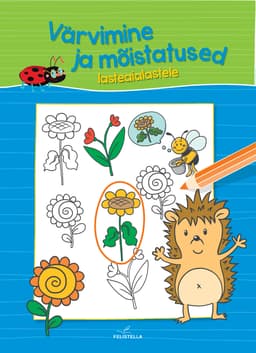 Värvimine ja mõistatused lasteaialastele. Siilike