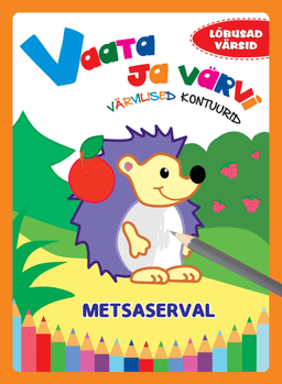 Metsaserval. Vaata ja värvi