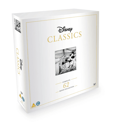 DVD Disney Classics: Complete 62 Movie Collection