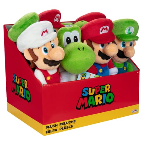 SUPER MARIO Plush 22 cm assortii