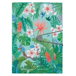 Herlitz lõõtsmapp A4 Ladylike, 12 vahega, Ladylike Jungle