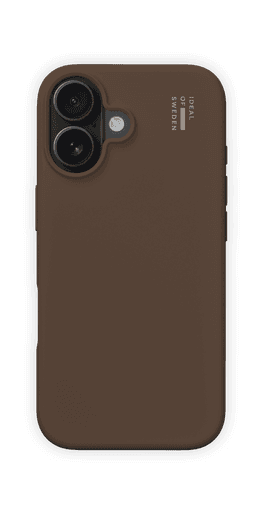 Silicone Case iPhone 16 - Mocha Mousse