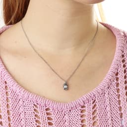 Kaelakee Timi Ilse - Pearl, Silver