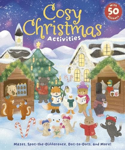 Cosy Christmas Activity Pad: With 50 Stickers!