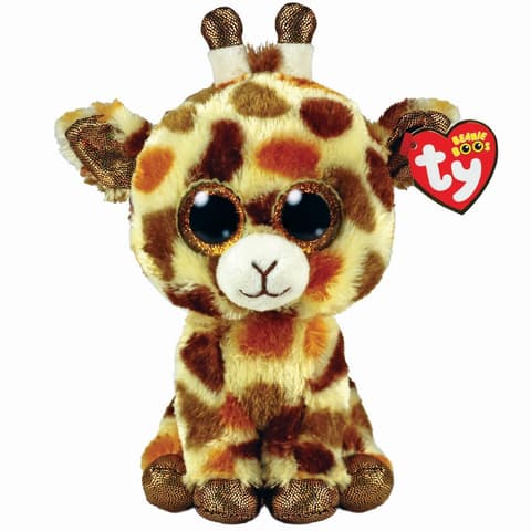 Pehme kaisuloom TY STILTS - tan giraffe regular