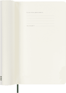 2026/2027 Moleskine Kalendermärkmik 18-kuud, Large