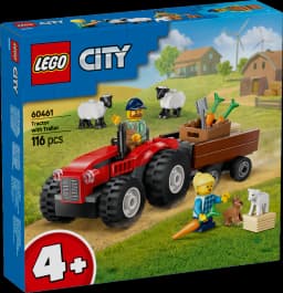 LEGO City Punane farmitraktor haagise ja lambaga (60461)