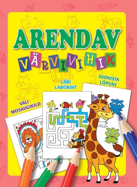 Arendav värvivihik (kaelkirjak)