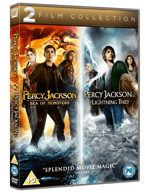 DVD Percy Jackson and the Lightning Thief/Sea of Monsters