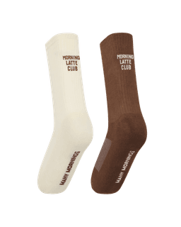 Many Mornings sokid LATTE CLUB 39-42