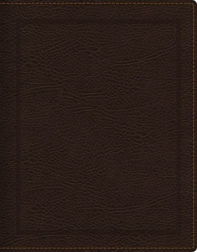 KJV Journal the Word Bible, Reflect, Journal or Create Art Next to Your Favorite Verses (Brown Bonded Leather, Red Letter, Comfort Print: King James Version Holy Bible)