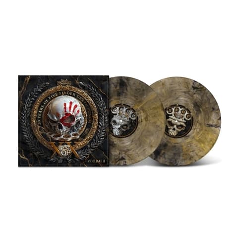 LP Five Finger Death Punch - Best Of Vol 2 (Marbled Gold Vinyl)
