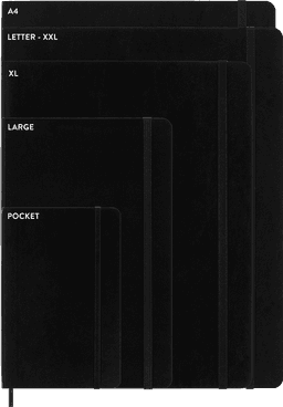 Moleskine jooneline märkmik large size
