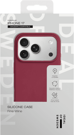 Silicone Case iPhone 17 - Fine Wine MagSafe