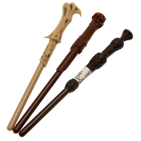 Pliiatsite komplekt Harry Potter Triple Wand Pack - Colourful Crest