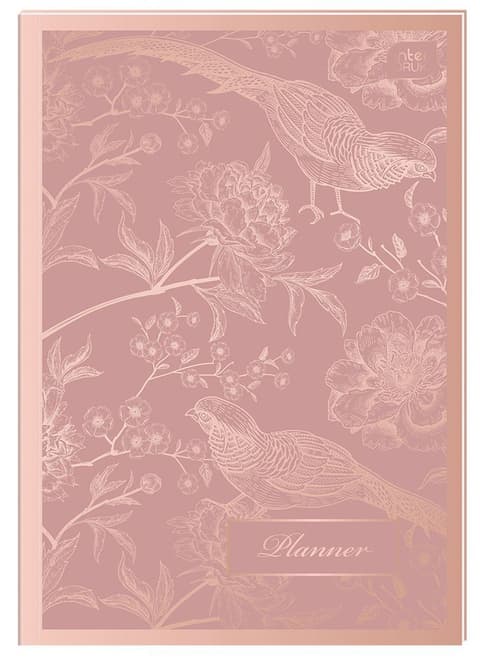 Planeerija A5 80 lehte ROSE GOLD.
