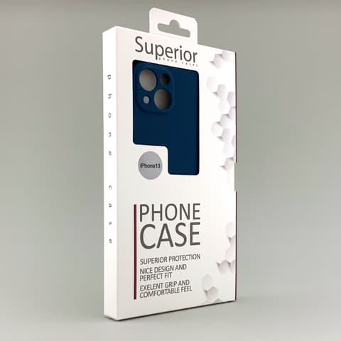 Telefoniümbris iPhone 13 matt sinine