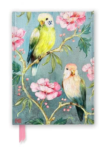 Sophie Adde: Two Parakeets (Foiled Journal)