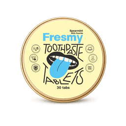 Fresmy rohemündimaitselised hambapesutabletid, 30 tk