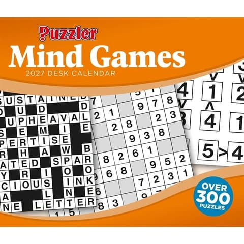 Kalender 2027 Mind Games, Puzzler Box