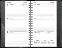 2026 Kalendermärkmik Miniboss Nädal, spiraalköide, plastkaaned