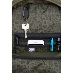 CoolPack seljakott Rider, Rpet oliiv 17"