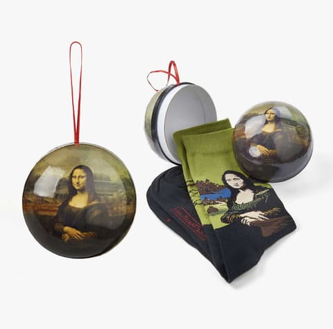 Kinkepall sokkidega Leonardo da Vinci - Mona Lisa 36-40