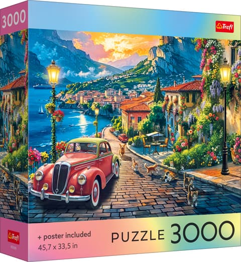 Pusle Itaalia järveäärne linn, 3000 tk