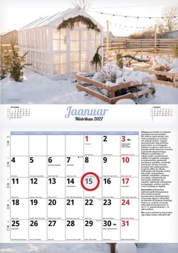 2027 Aiakalender