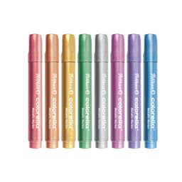 Pelikan marker Colorella, metallik, ümar ots, 8 tk
