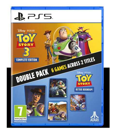 PS5 Toy Story: Retro Roundup! + Toy Story 3 Complete Edition Double Pack