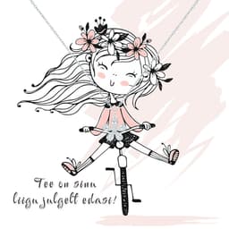 Sõnumikaart Kaelakee "Tee on Sinu liigu julgelt edasi!"