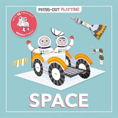 Press-Out Playtime Space: Build 3D Models
